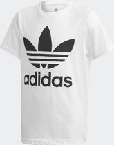 adidas Originals Trefoil T-Shirt Kids - White/Black - Maat 128