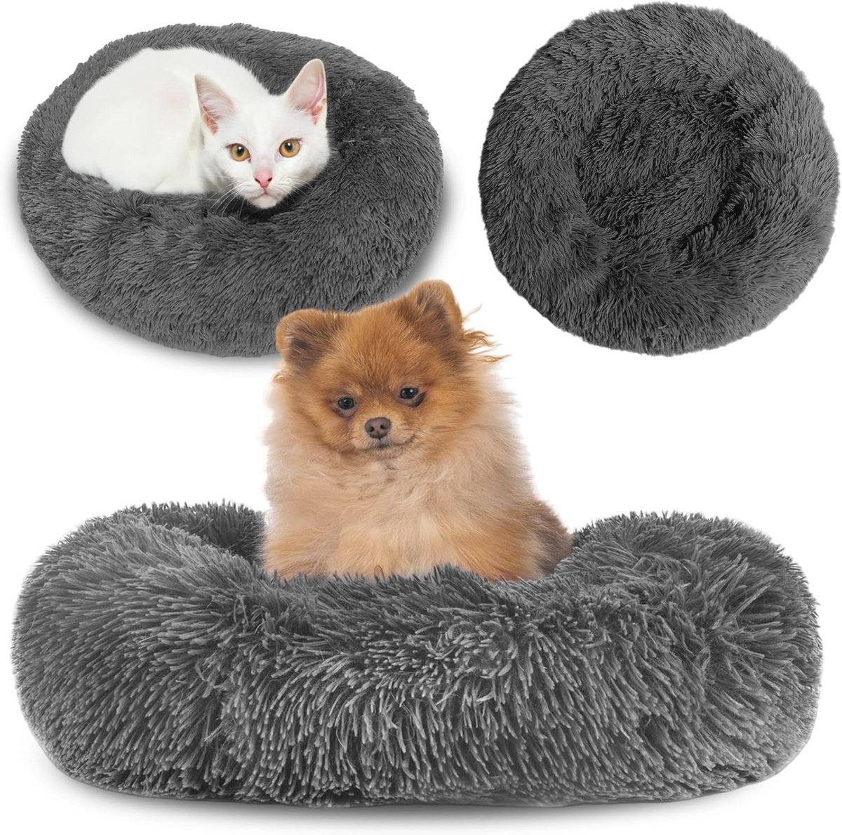 Hondenmand 80 cm - Comfortabel hondenbed voor alle groottes - Wasbaar en ideaal voor binnen gebruik