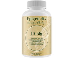 Epigenetix - ID-Alg - 60 premium capsules - Speciaal ontwikkeld om hardnekkig vet aan te pakken, stimulering van vetverbranding en verhoogt de energie, bevordert doorbraak van gewichtsverliesplateaus op natuurlijke wijze