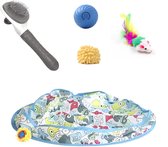 Hunting Cat Toy - Interactief houten muizenspel voor katten | Interactief huisdier kattenspeelgoed voor binnenkatten, kittens
