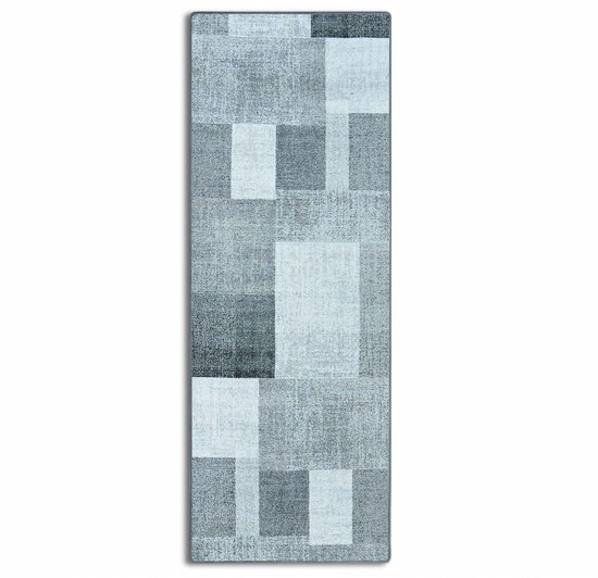 TUKDAK geweven loper voor de gang, antislip 80 x 200 cm, wasbare keukenloper, moderne gangloper, loper, keukenloper, gangloper, gangloper voor de keuken, entree, woonkamer