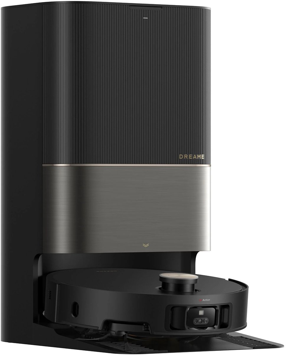 Dreame X50 Ultra Complete - Robotstofzuiger met dweilfunctie - Geschikt voor huisdierharen - Complete Accessoires kit - Eenvoudig schoonmaken van laag meubilair - Zwart - Dreame - €1.199,00