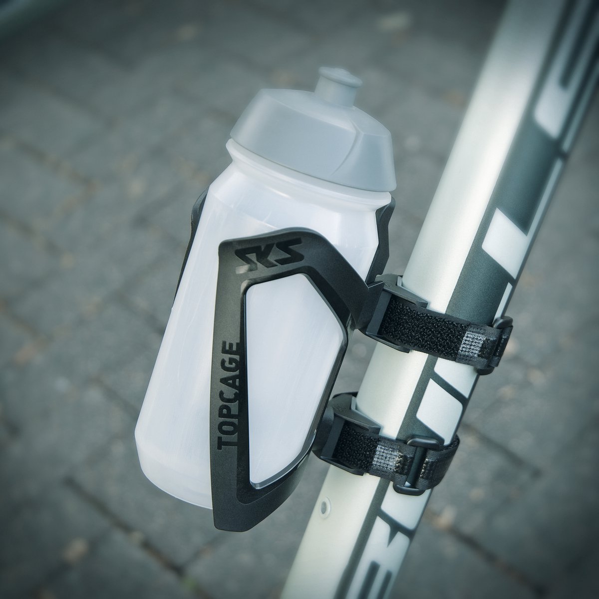 SKS Anywhere - Bidonhouder - Adaptor met klittenband