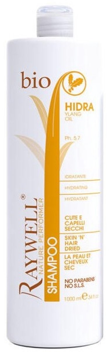 Raywell Hidra - DroogShampoo - Shampoo Droog Haar - Zonder Parabenen - Shampoo Voor droog haar en hoofdhuid - 1000 ml