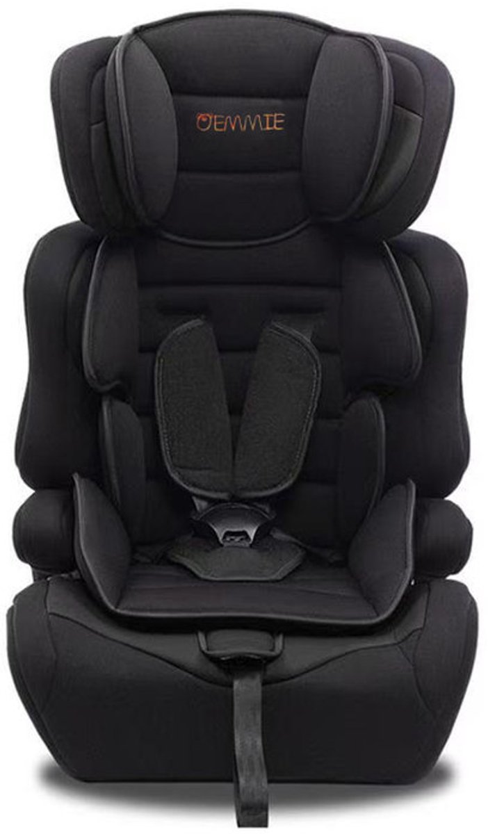Oemmie Autostoel - Autostoeltjes - Kinderstoel Auto - Kinderzitje - Autozitje - Groep 1/2/3 (67-150cm) - Zwart