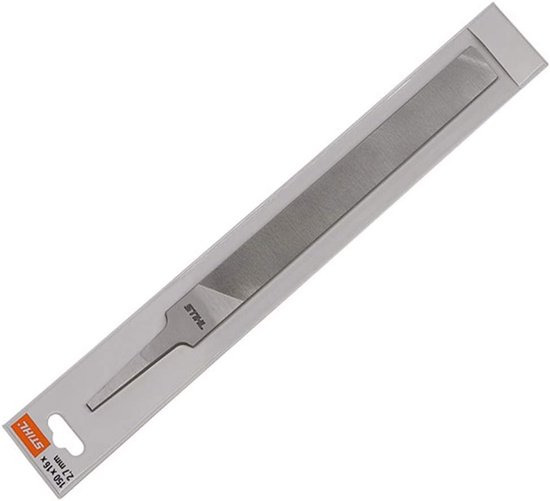 Stihl platte vijl, 150x16x2.7mm, in verpakking.