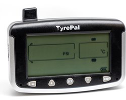 TyrePal TC215B Monitor Kit Bandenspanningsmeter – Draadloos TPMS Display voor Caravan, Camper of Trailer – Tot 22 Sensoren Ondersteund – Zonder Sensoren