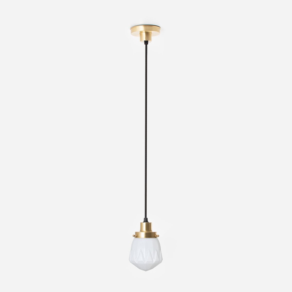 Hanglamp aan snoer Rocket 20's Messing - Art Deco Trade