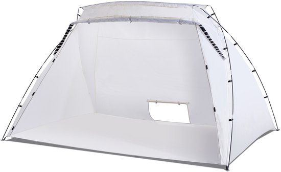 Opvouwbare Spuitcabine 305x213x183 Cm - Draagbaar - 210d Oxford Doek - GeïNtegreerd Gaasfilter - Professionele Meubelrestauratie van Monzana — afbeelding 3