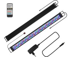 Aquarium lamp - LED Aquariumverlichting - Dimbaar - Timer - RGB- 117.5cm - Past bij 120 tot 150cm aquarium - Verschillende maten verkrijgbaar