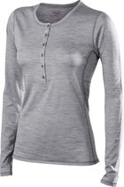Falke Silk-Wool Ondergoed bovenlijf grijs Maat S