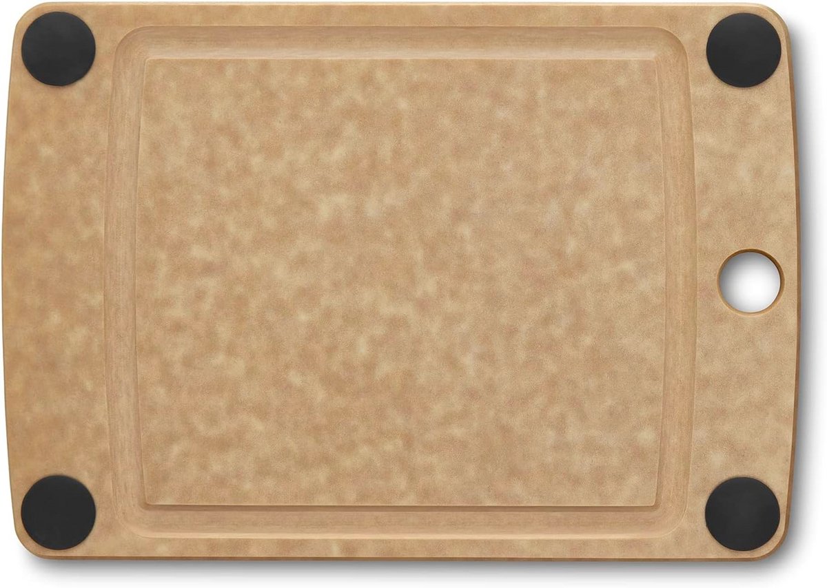 All-in-One Snijplank XS - Vaatwasmachinebestendig, Antislip met Sapgroef voor Keuken