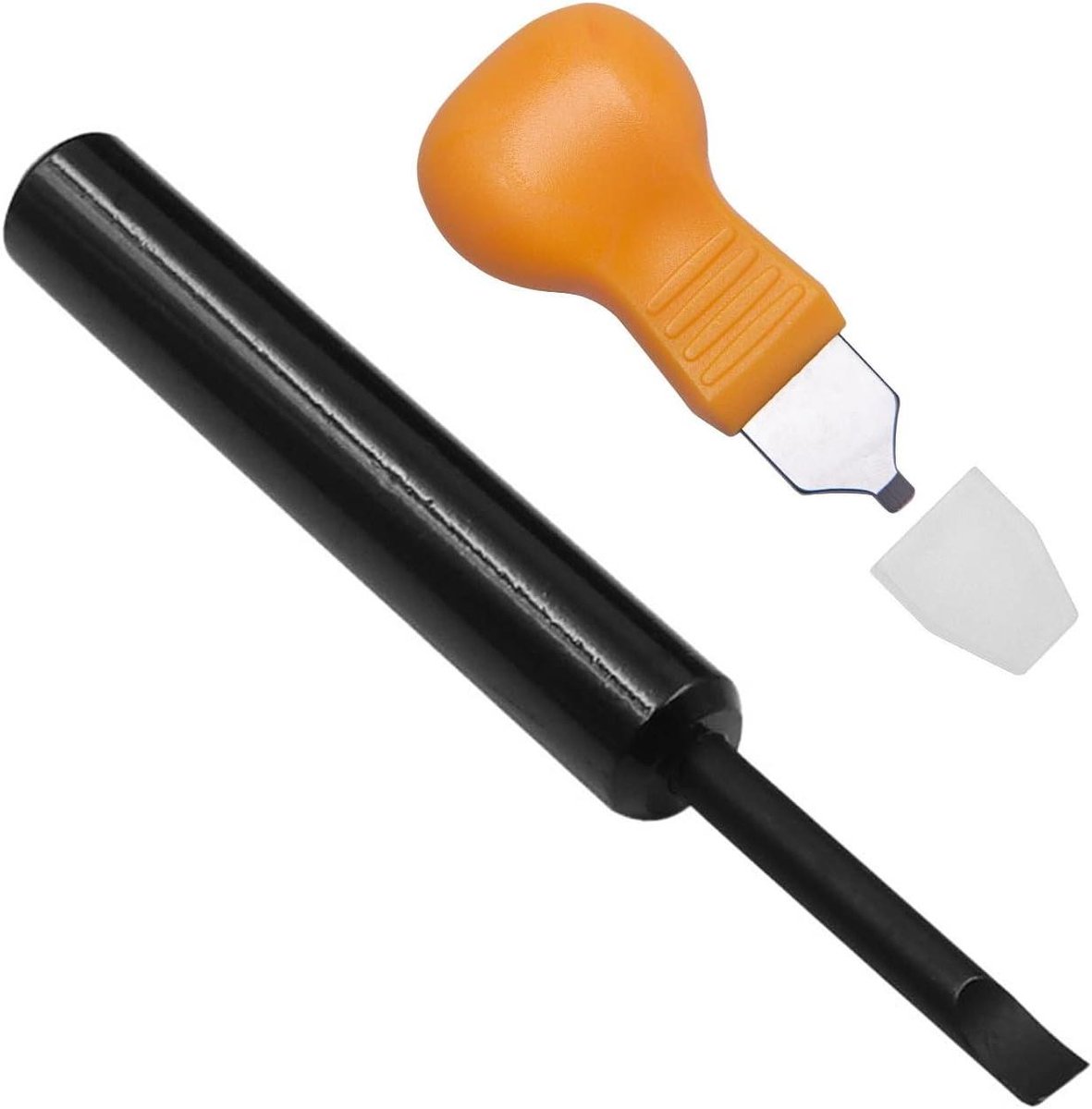 Nordivar ® Set van 6 ronde reflectoren achter 60 mm opschroefbare oranje zijspot voor auto