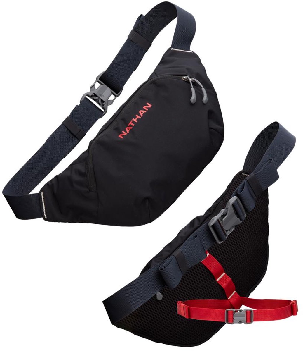 Nathan Run Sling 2L Black/Ribbon Red One size
