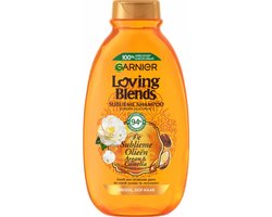 Garnier - Loving Blends Argan- en Cameliaolie Shampoo - 3 x 300 ml - Voordeelverpakking