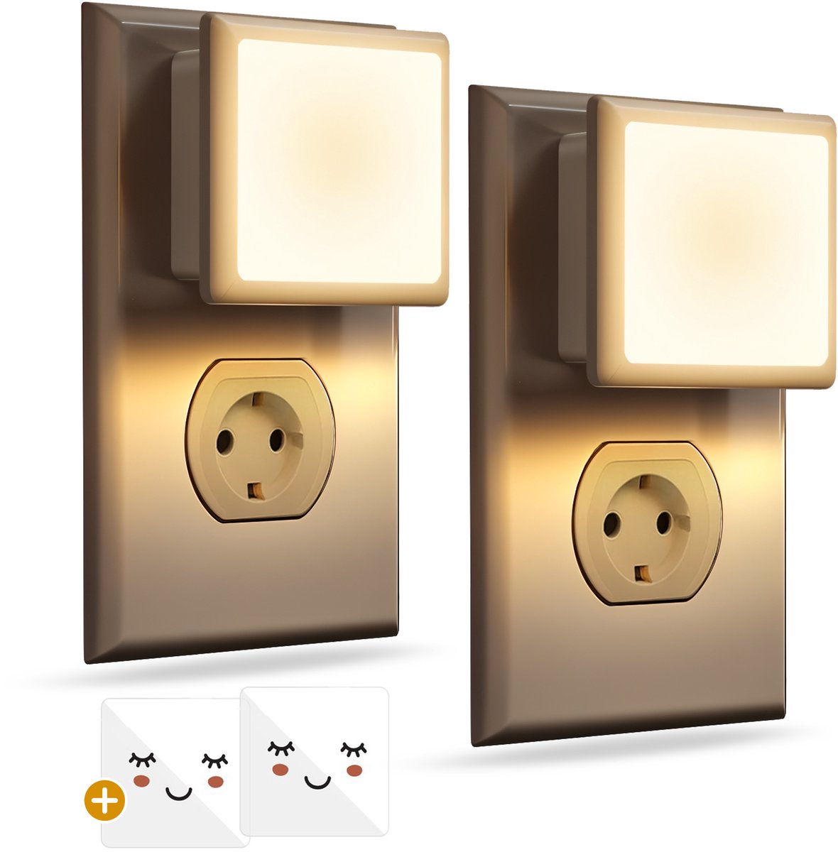 Nachtlampje Stopcontact Kinderen - Baby - Automatische Lichtsensor - Volwassenen - Trapverlichting