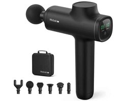 Mila Shop Massage Gun Professioneel PRO - Massage Pistool - Inclusief Koffer en 5 Opzetstukken - Krachtig en Draadloos - Sport en Relax Massage Apparaat