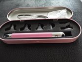 Diamond Painting Pen - Usb oplaadbaar - Led licht - Roze - Geen Elektrische Pen