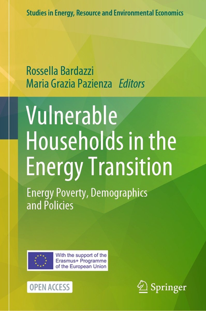 Studies In Energy, Resource And Environmental Economics- Vulnerable Households In The Energy Transition van