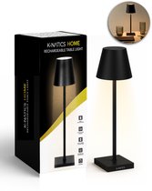 Bol.com K-NATICS Oplaadbare Tafellamp - Smart LED Lighting - Dimbaar - Touch Schakelaar - Oplaadbare 5200mAh Batterij - Tafellam... aanbieding