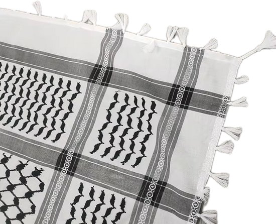 Len&ccedil;o E Xale &Aacute;rabes Da Palestina Shemagh Keffiyeh Para Mulhe  Jm