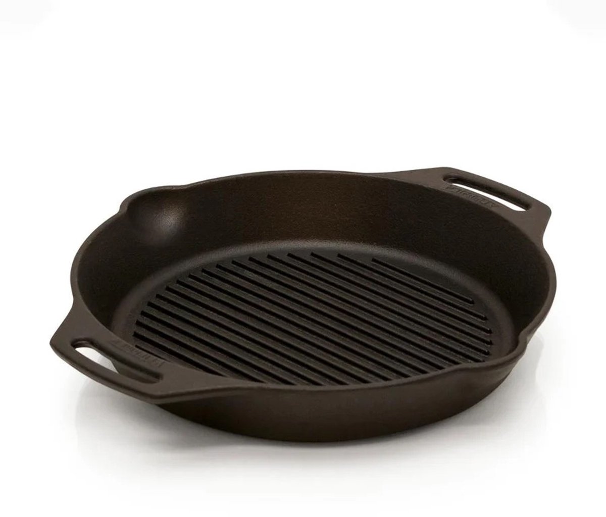 Petromax gp30h-t, skillet, 30 cm, grillpan met handgrepen, gietijzer,