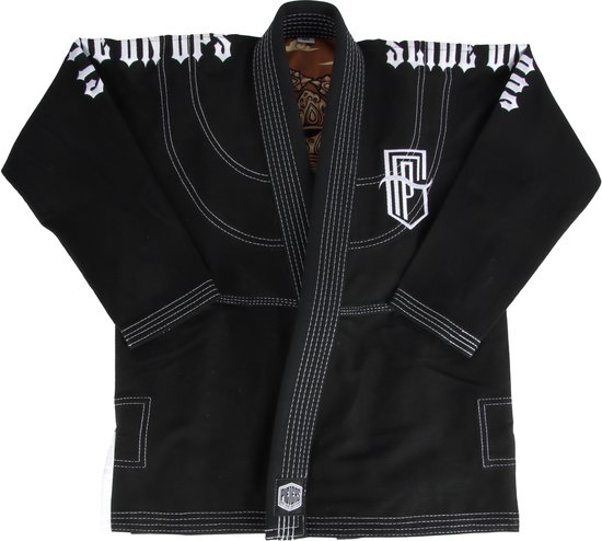 Kimono BJJ taille A2 | Jiu-jitsu Brazilian | Kimono | BJJ | GI | Graplin | MMA | ADULTE | Arts martiaux | Noir | Barong | Arts martiaux