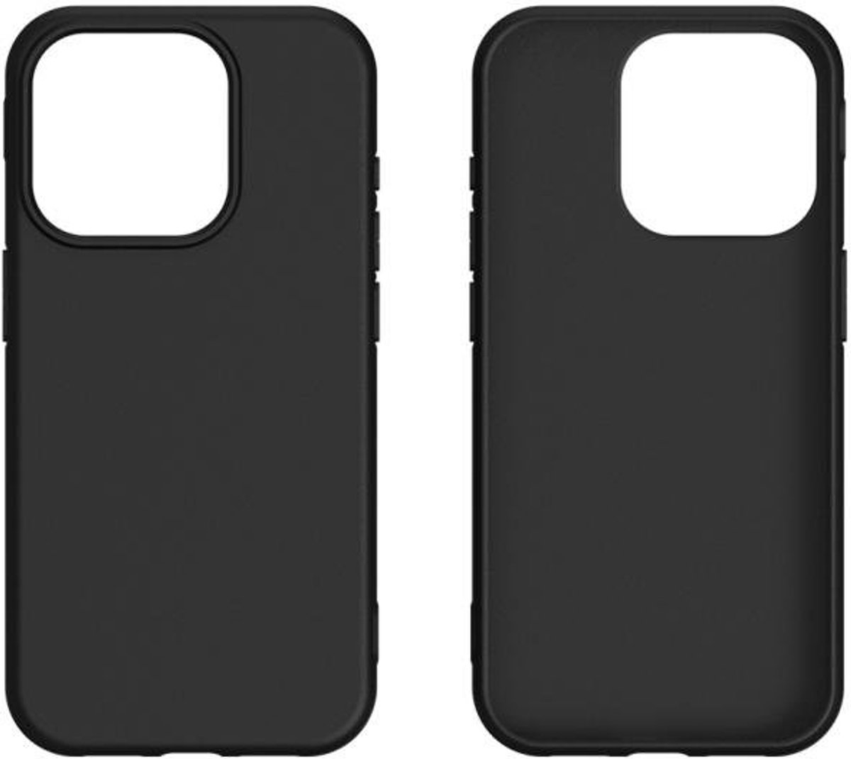 NOVANL Telefoonhoesje - Geschikt voor iPhone 16 Pro Hoesje - Midnight - TPU Case - GSM Hoesje