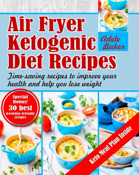 Air Fryer Ketogenic Diet Recipes - cover