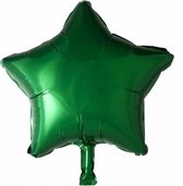 Folie ballon ster Groen 50cm