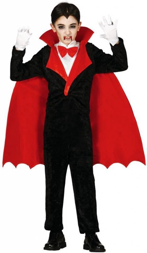 accent Onderwijs Dankzegging Halloween Kostuum Kind Vampier Deluxe | bol.com