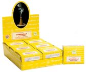 Satya - citronnelle - cônes d'encens - encens anti-moustique - boîte de 12 pièces
