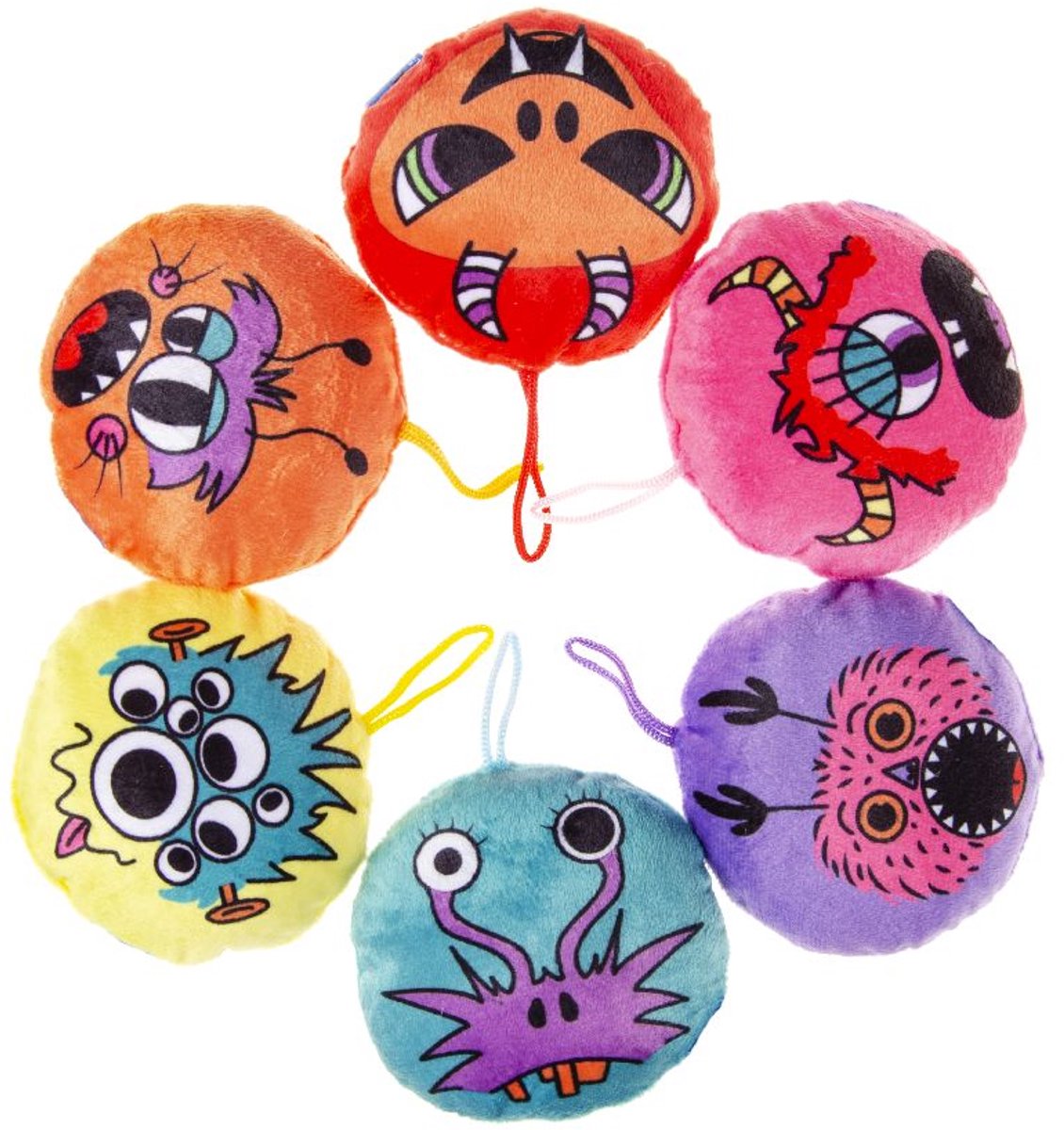 Duckiez Pluche Monster - 48 stuks