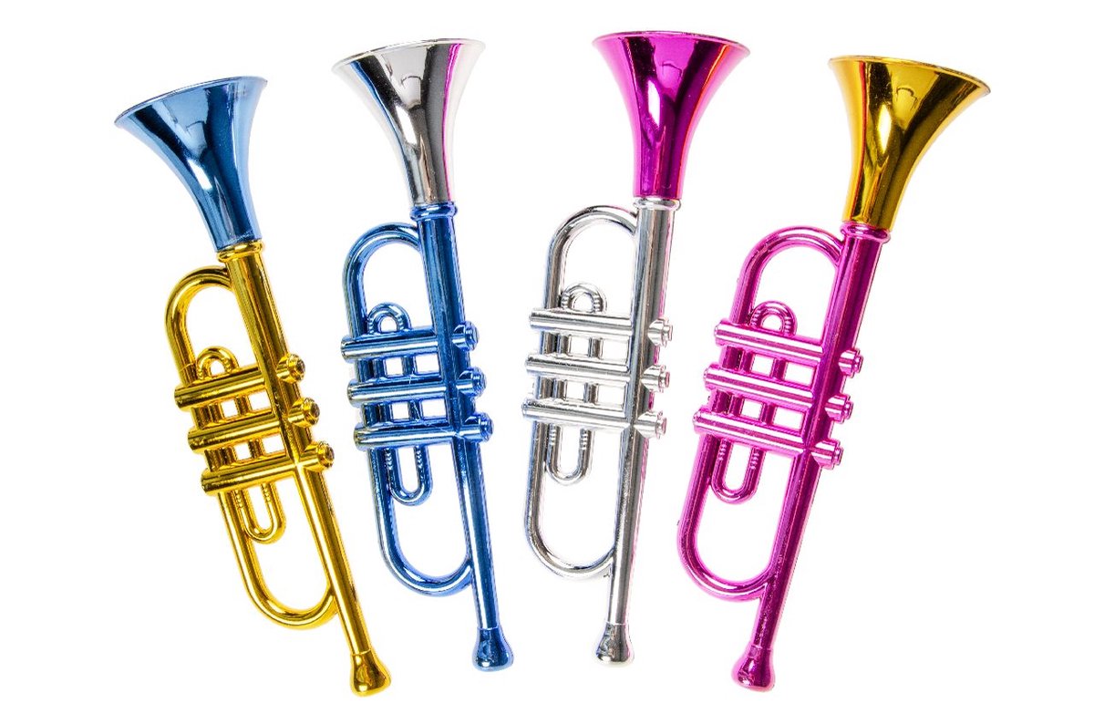 Duckiez Trompet Metallic - 1 stuk