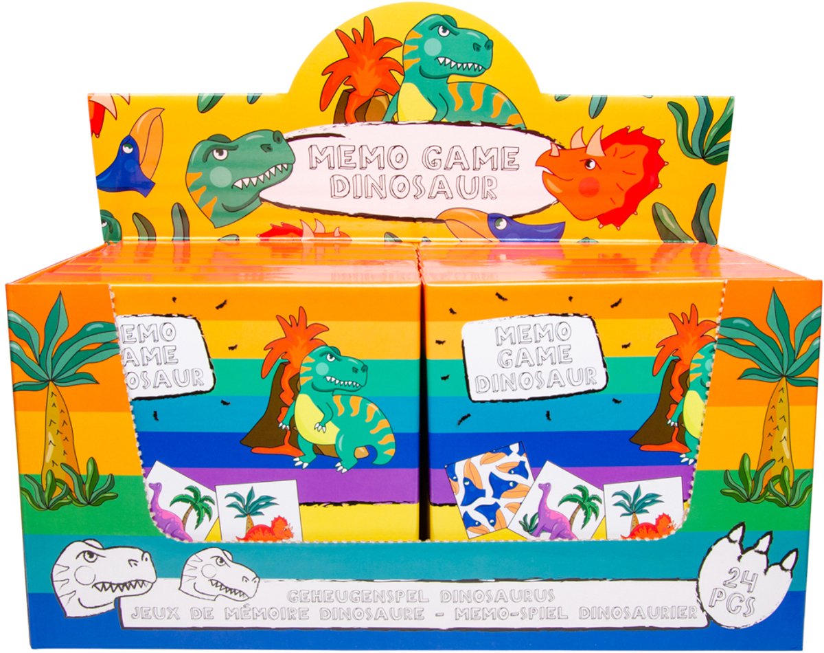 Duckiez Geheugenspel Dinosaurus - 1 stuk