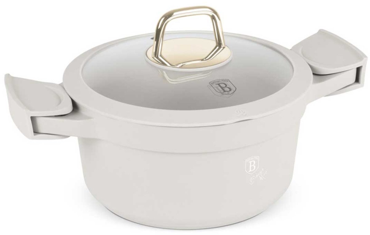 TITANIUM POT MET DEKSEL 20CM BERLINGER HAUS BH-7786 SAHARA