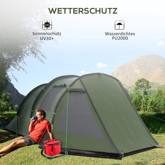 Outsunny tenten Waterdicht 4 Familie
