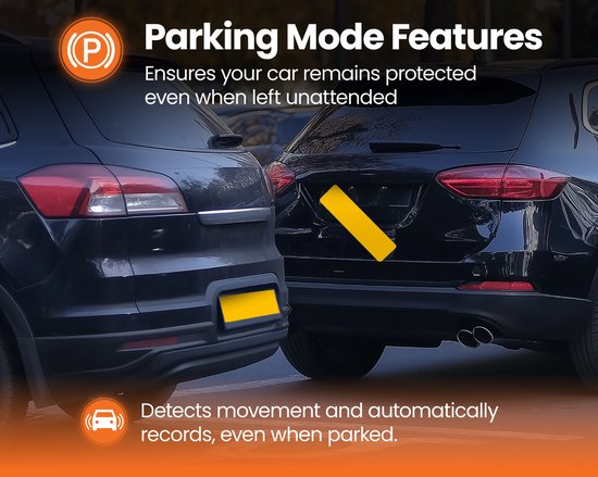 Road Angel Halo Guard Dashcam voor Auto - 2K Autocamera - Met Wifi - Looprecording - Nachtzicht - beeldstabilisatie