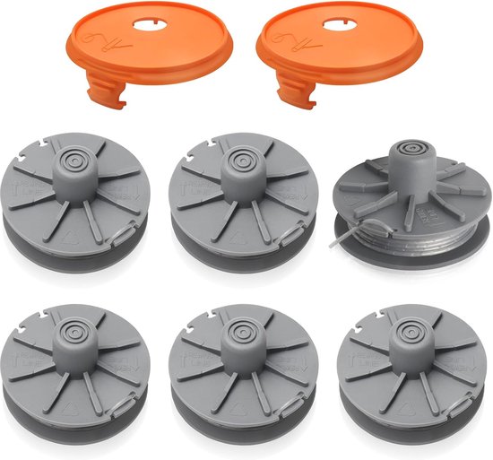 Gardena 5307-20 Bobine de fil rechange pour débroussailleuse 1,65 mm 6,1 m, Bobine de fil Coupe Bordure pour Gardena 5307 Easycut 400 Art.8846, ComfortCut450 Art.8847, PowerCut Art.8848 (3pcs