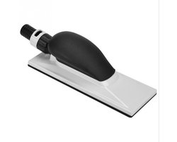 Handschuurmachine - met stofafzuiging - 51 gaten - stofvrij schuren - voor hout, plamuur, verf, kunststof en metaal - 200 x 70 mm