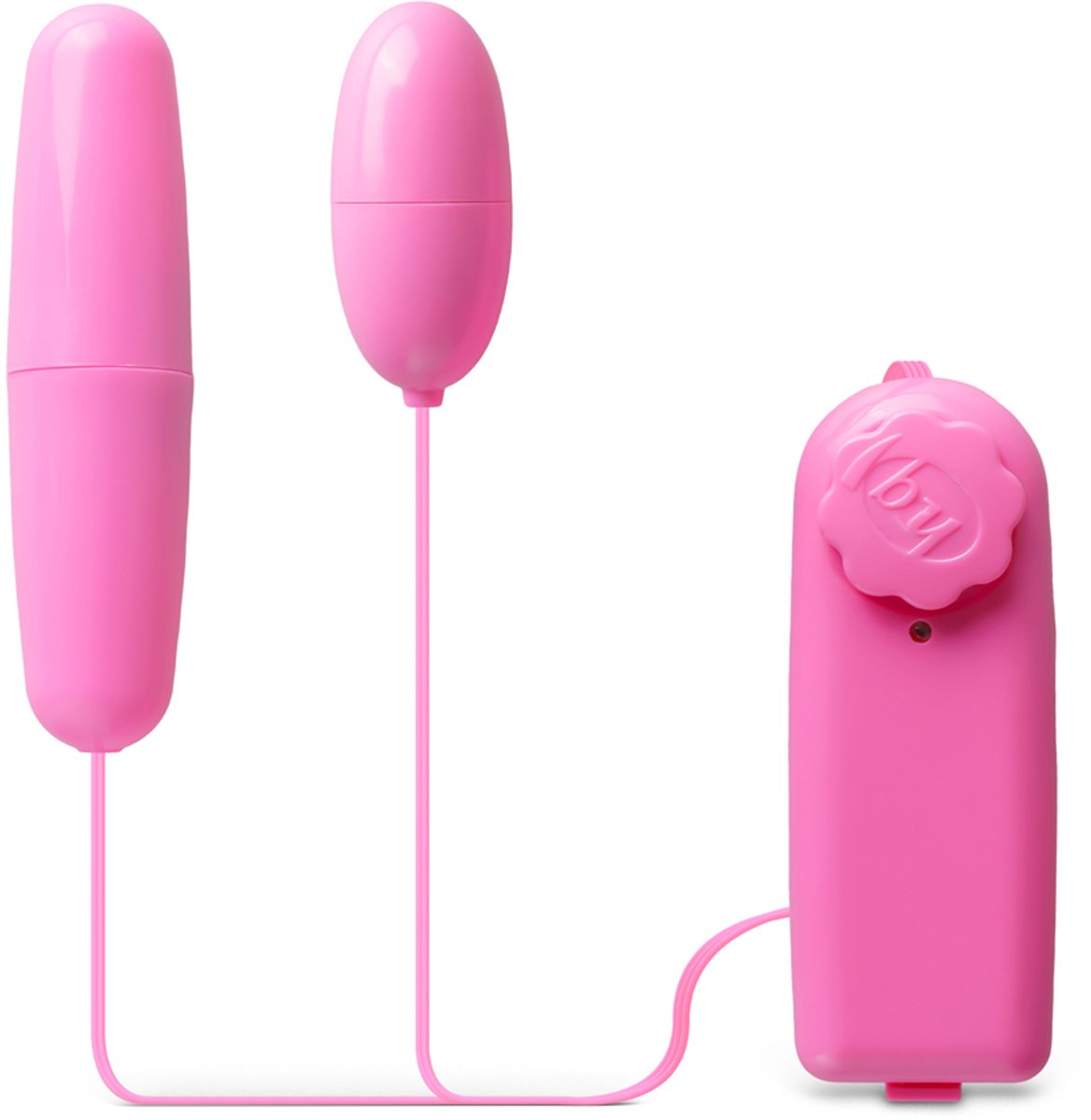 Dubbele Vibratie-Eitjes met Afstandsbediening – Roze – Multi-Speed Stimulator voor Intense Genotservaring