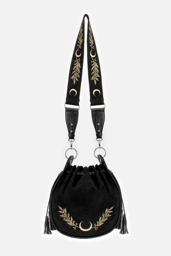 Restyle - Sac bandoulière Serpent's Lair - Zwart
