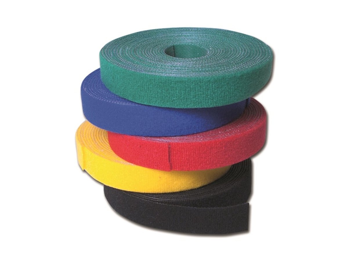Logilink Wire Strap Velcro Tape 4000x16mm Green