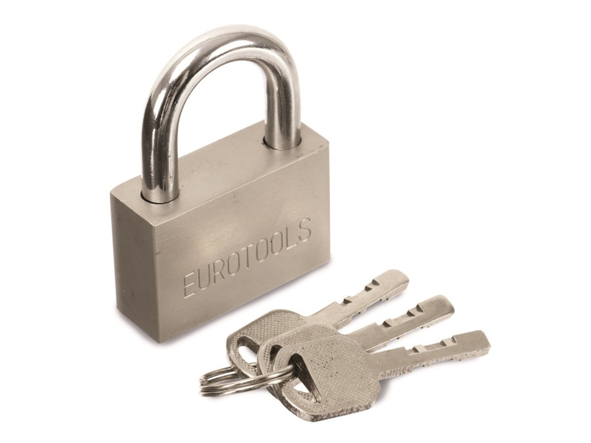 EUROTOOLS Veiligheidshangslot, 50 mm