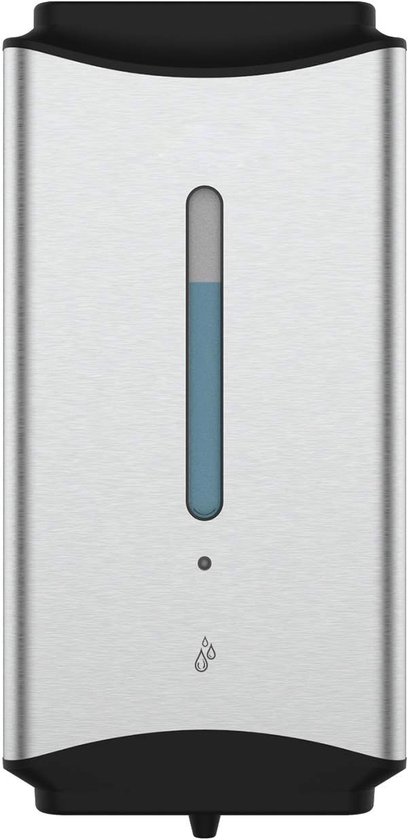 AIKE Automatische Wandmontage Zeepdispenser voor Vloeibare Zeep, IPX7 Waterdicht met 400ml Gepolijst RVS