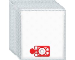 20x Dparts NVM-1CH stofzuigerzakken geschikt voor Numatic - voor Henry, Hetty en PPR240 series - nr. 604015 Hepa-Flo 1C