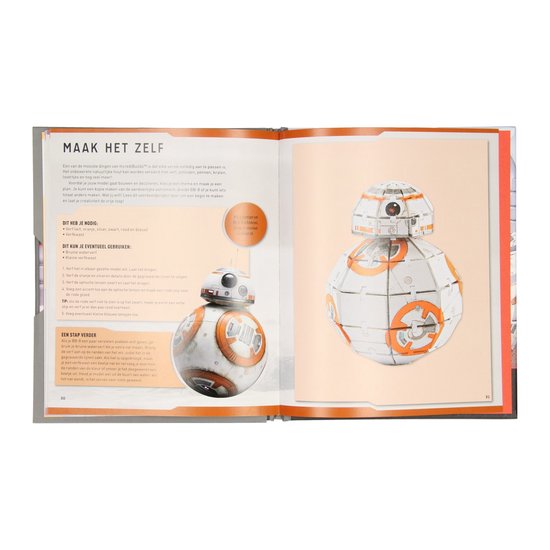 Star Wars BB-8 Deluxe Boek met houten model BB-8