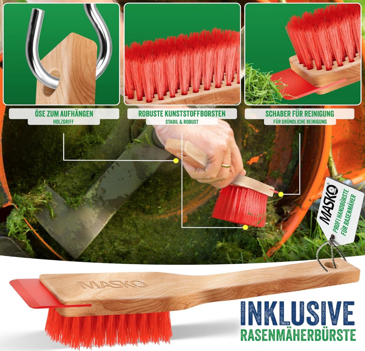 Masko - elektrische grondfrees - 1500 W - werkbreedte: 40 - Overige Tuin en Terras