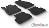 Gledring Rubbermatten passend voor Seat Ibiza 6F 5-deurs 6/2017- & Seat Arona 11/2017- (T profiel 4-delig + montageclips)