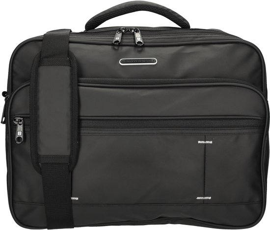 Enrico Benetti Northern Flightbag Sacoche pour Ordinateur Portable 15" Noir